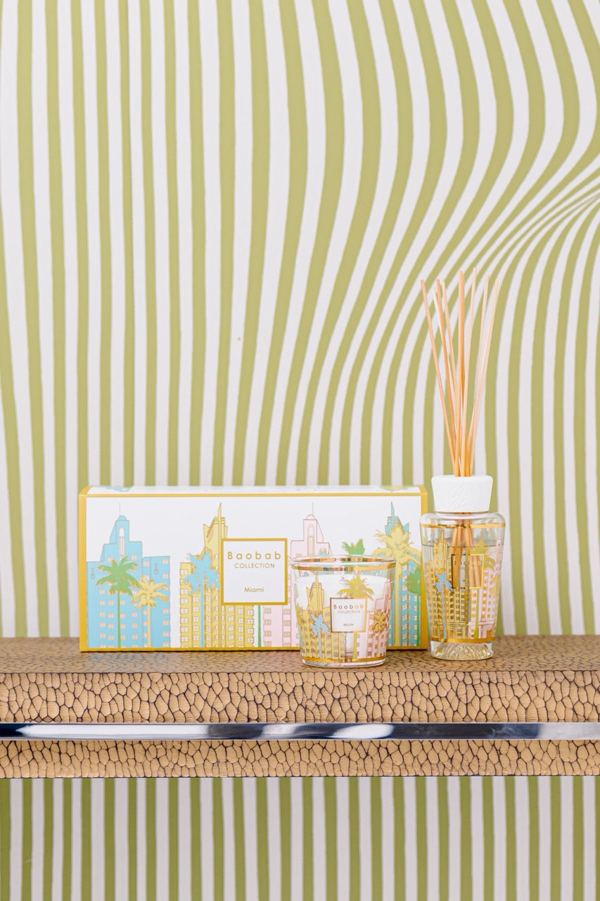 My First Baobab Gift Box Miami Diffuser & Candle