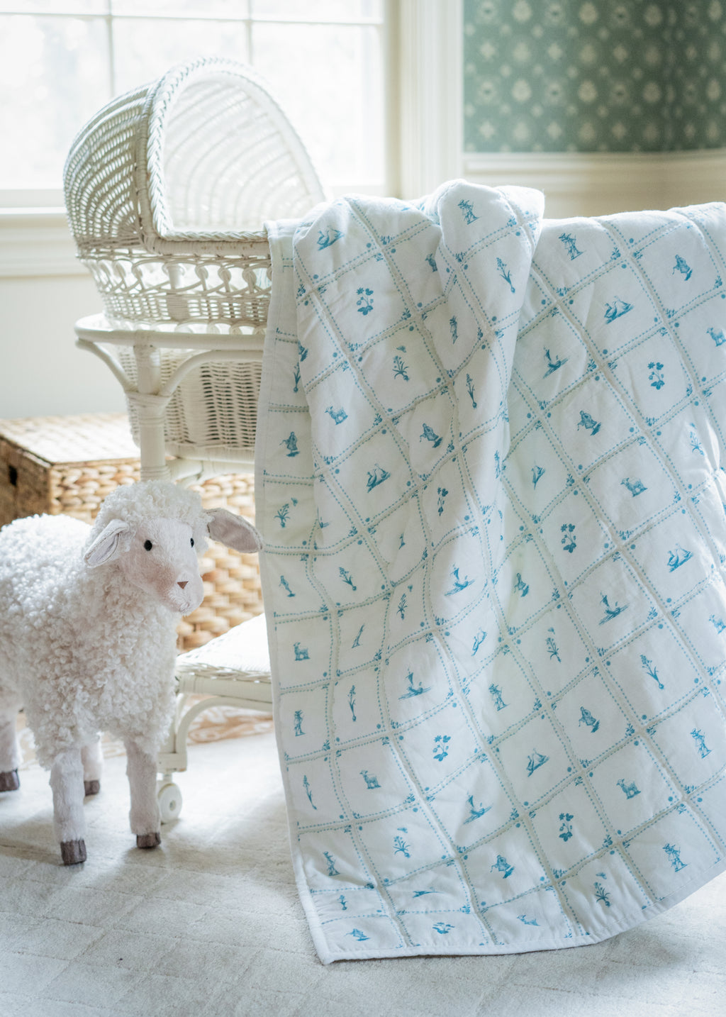 The Delft Baby Quilt
