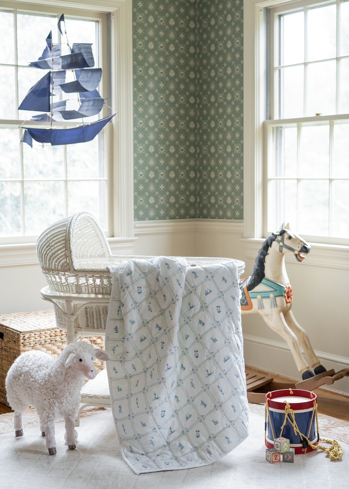 The Delft Baby Quilt