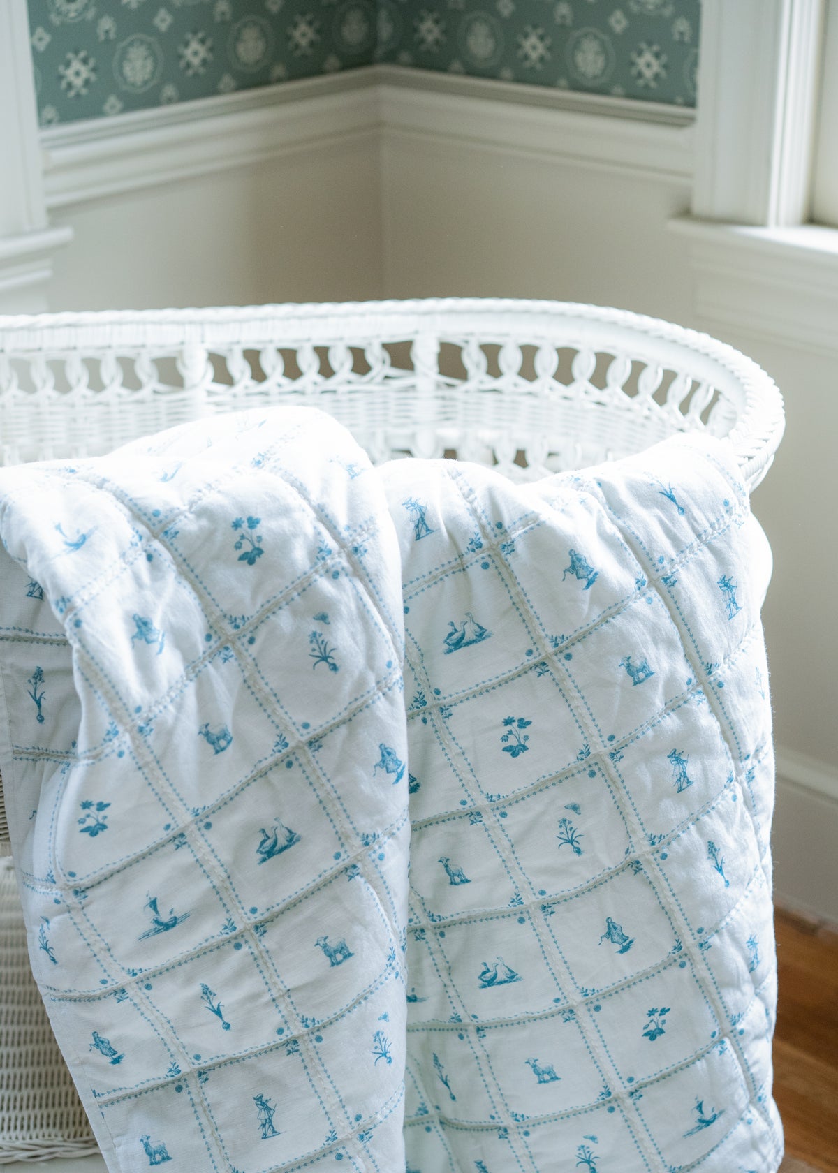 The Delft Baby Quilt