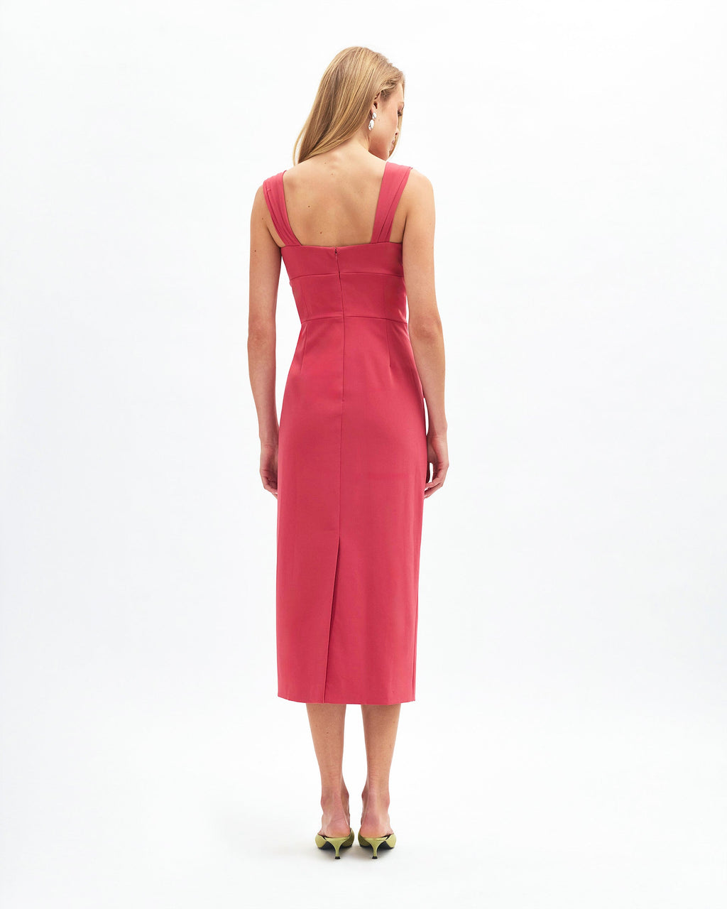 Mia Dress in Coral