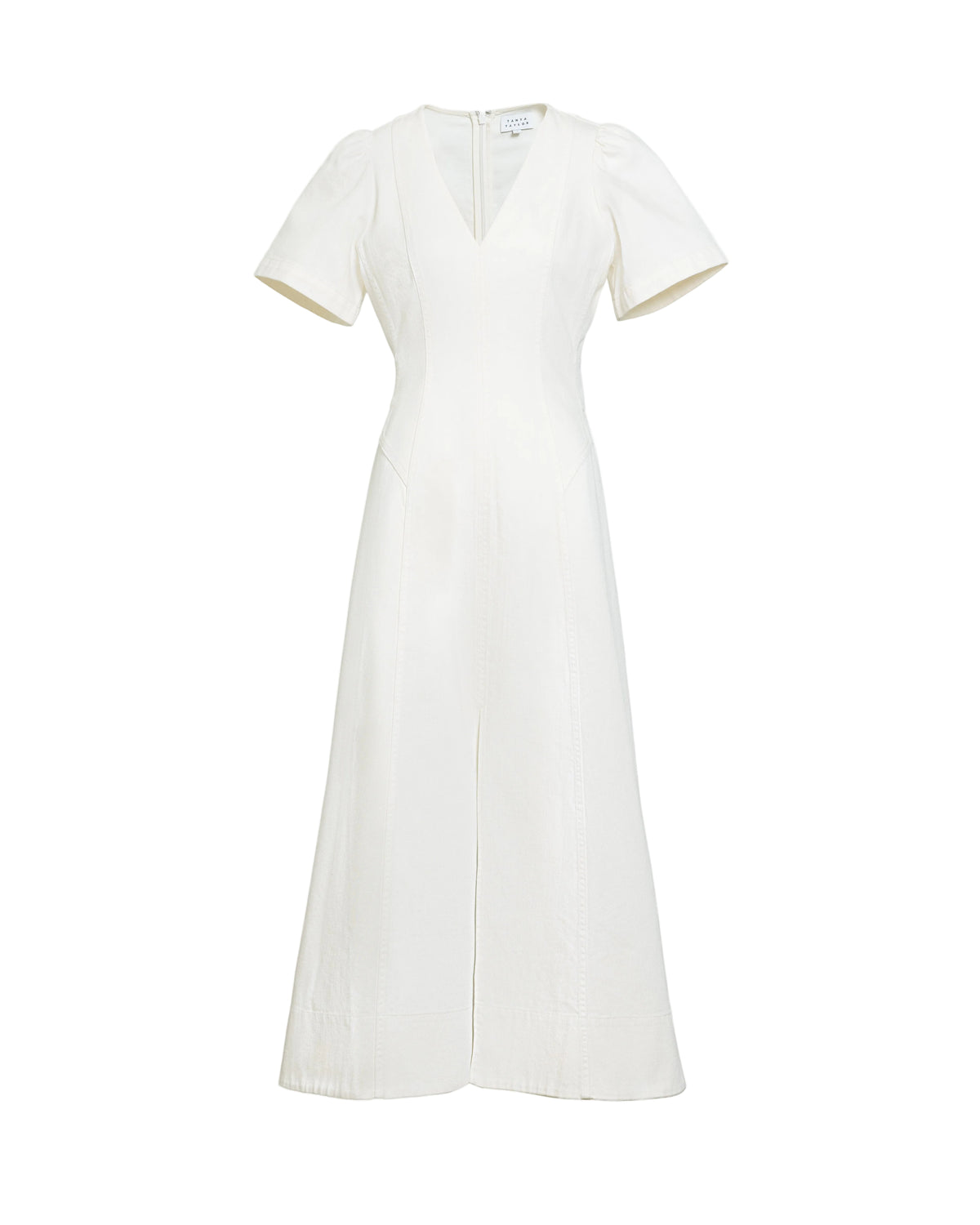 Midi Renzo Dress in Chalk