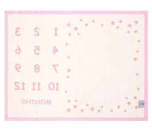 Milestone Mini Blush Blanket
