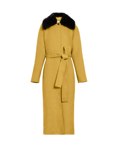 Milla Coat in Wheat
