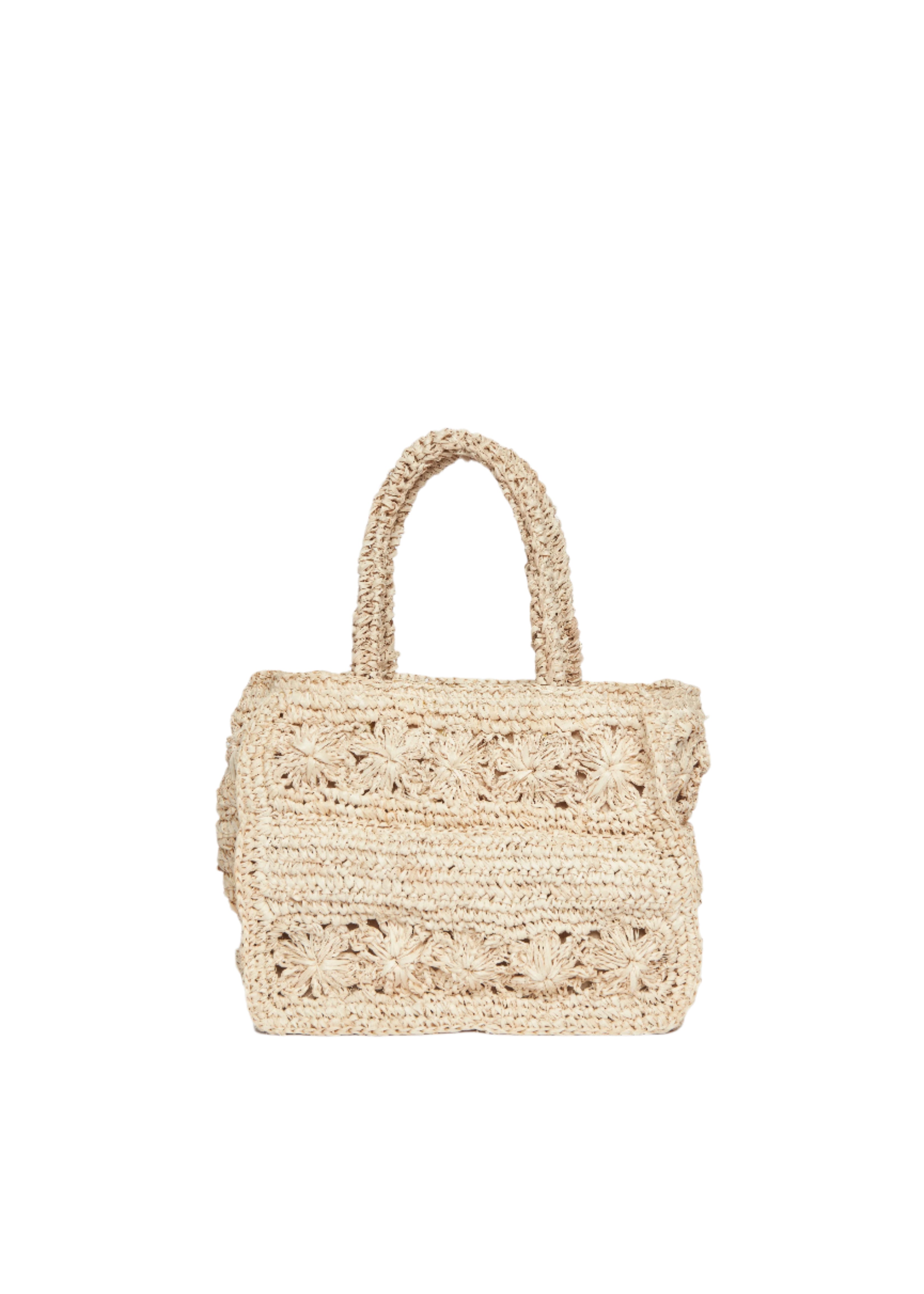 Mini Amina Straw Tote Bag