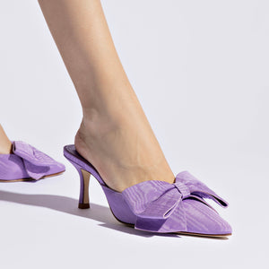 Mini Elle Pump In Iris Fabric