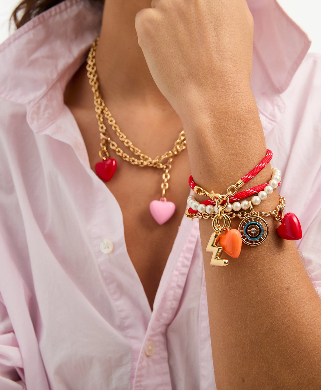 The Mini Happy Heart Charms