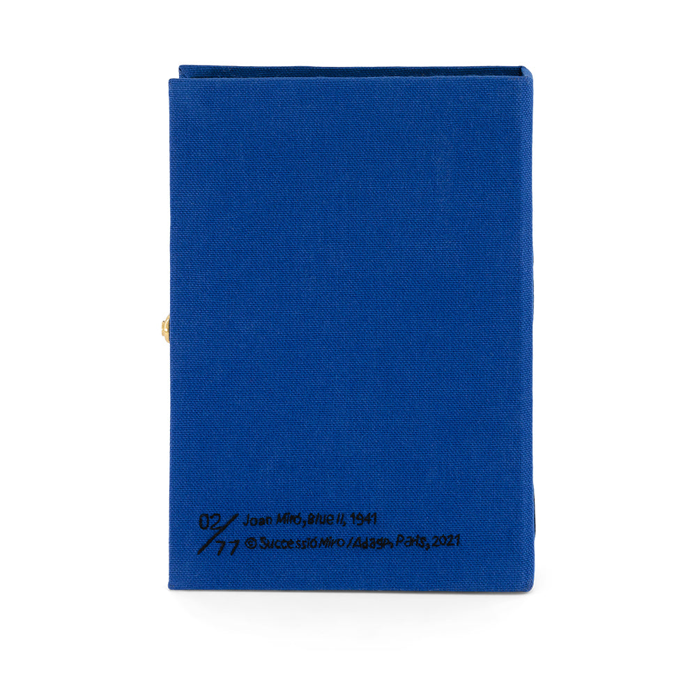 Miró Bleu II Book Clutch