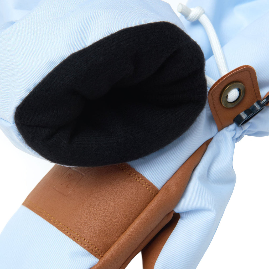 Cloud Blue Waterproof Ski Mitten