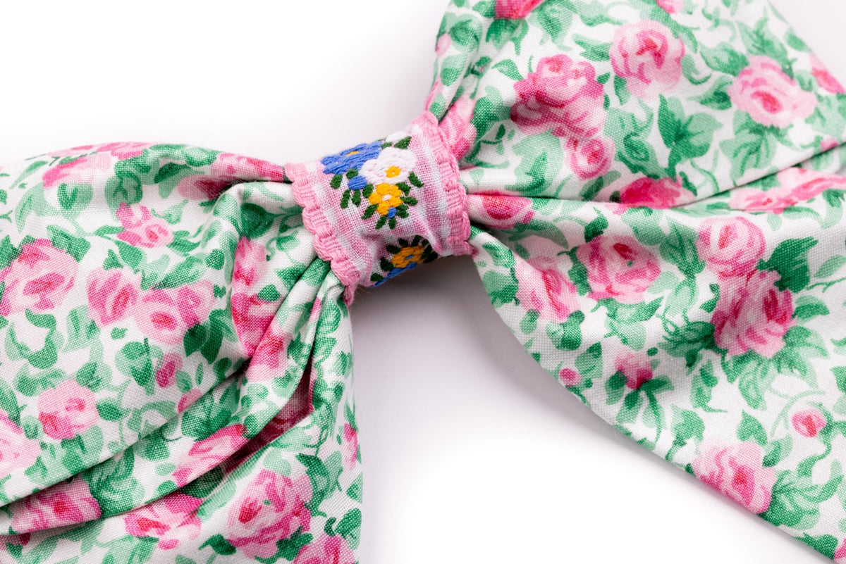 Rose Garden Bow in Green