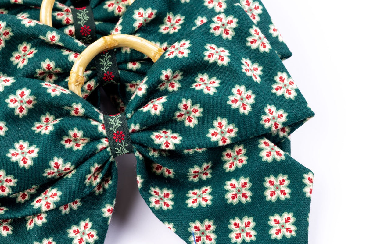 Castleton Napkin Rings in Green, Set of 4