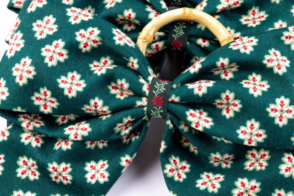 Castleton Napkin Rings in Green, Set of 4