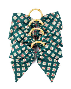 Castleton Napkin Rings in Green, Set of 4