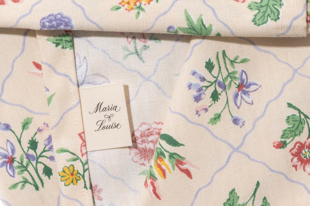 Amoureaux House Napkins in Beige, Set of 4