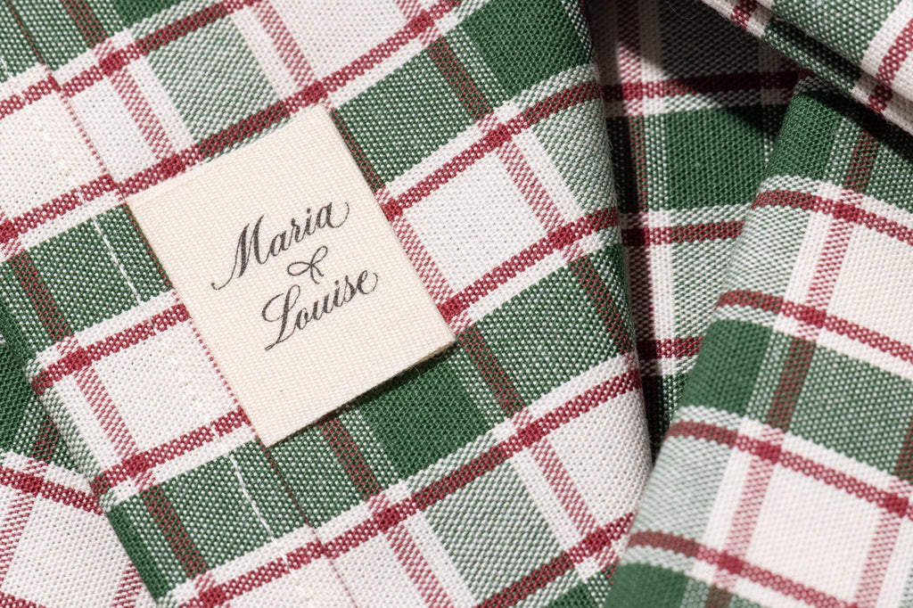 Crimson Grove Plaid Napkins in Green, Set of 4
