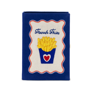 French Fries Book Clutch