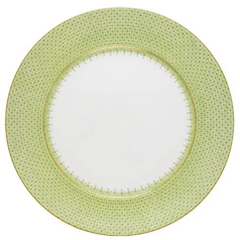 Apple Green Lace Service Plate