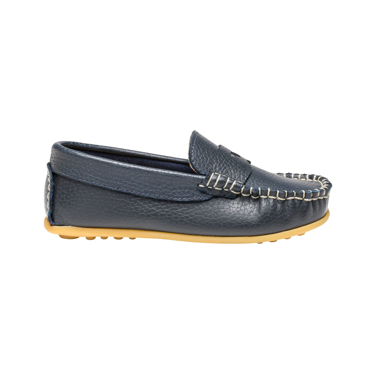  Boy loafer and moccasin in leather