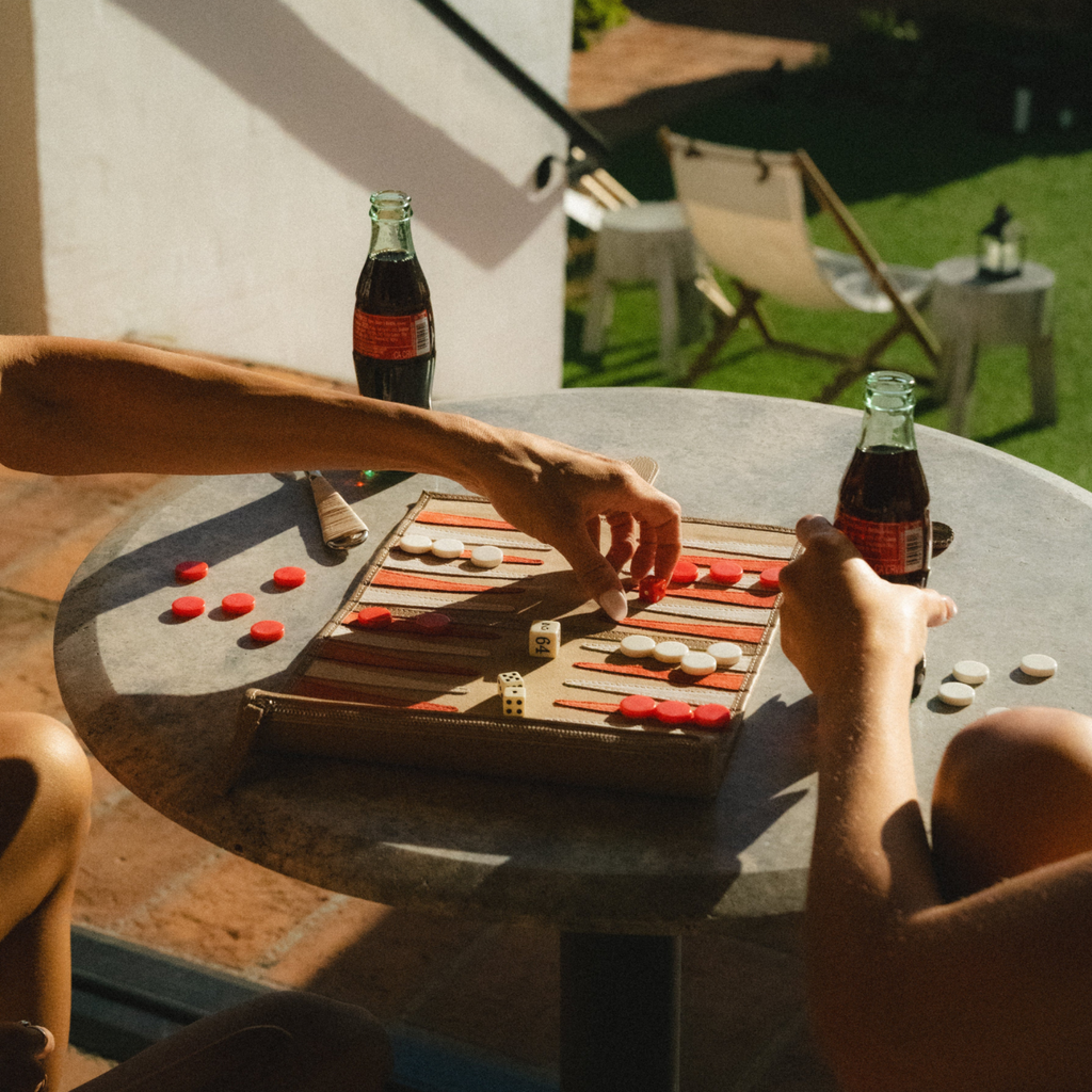 Travel Monaco Backgammon Board