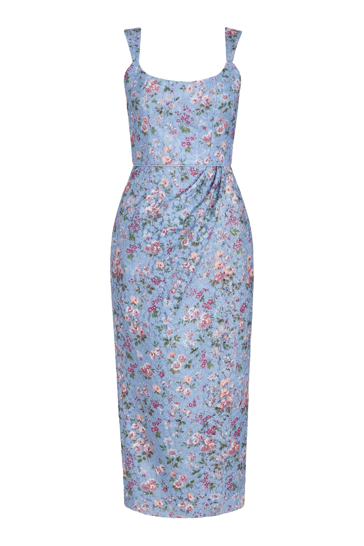 Marla Lace Wrap Skirt Midi Dress