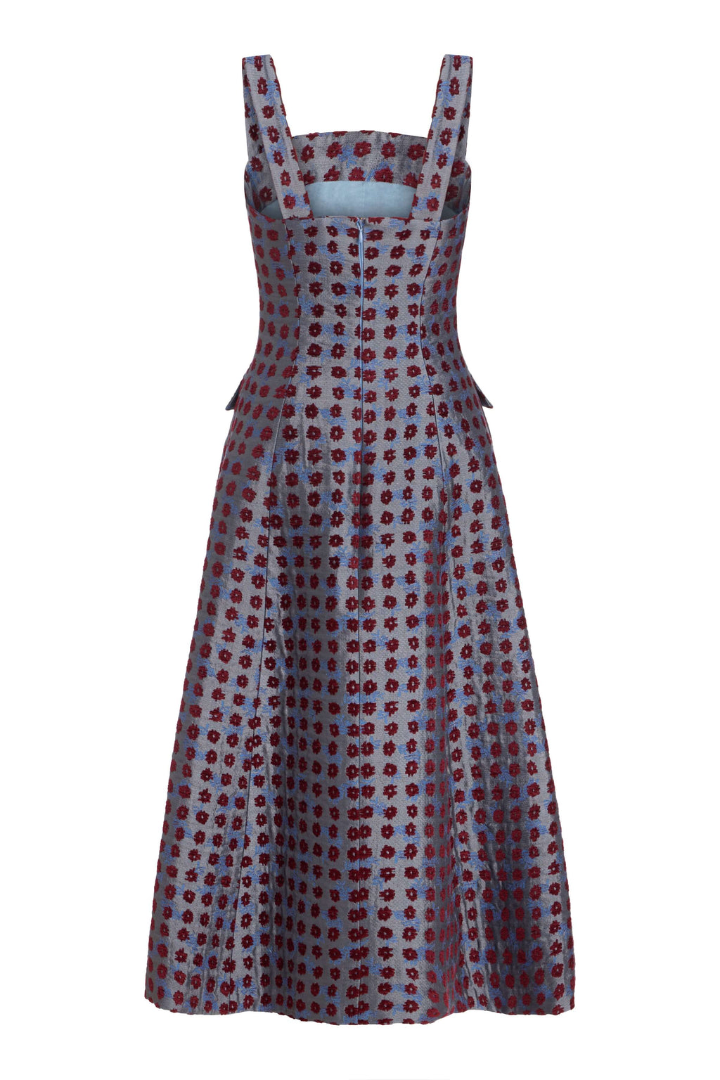 Birdie Teal Tapestry Midi Dress
