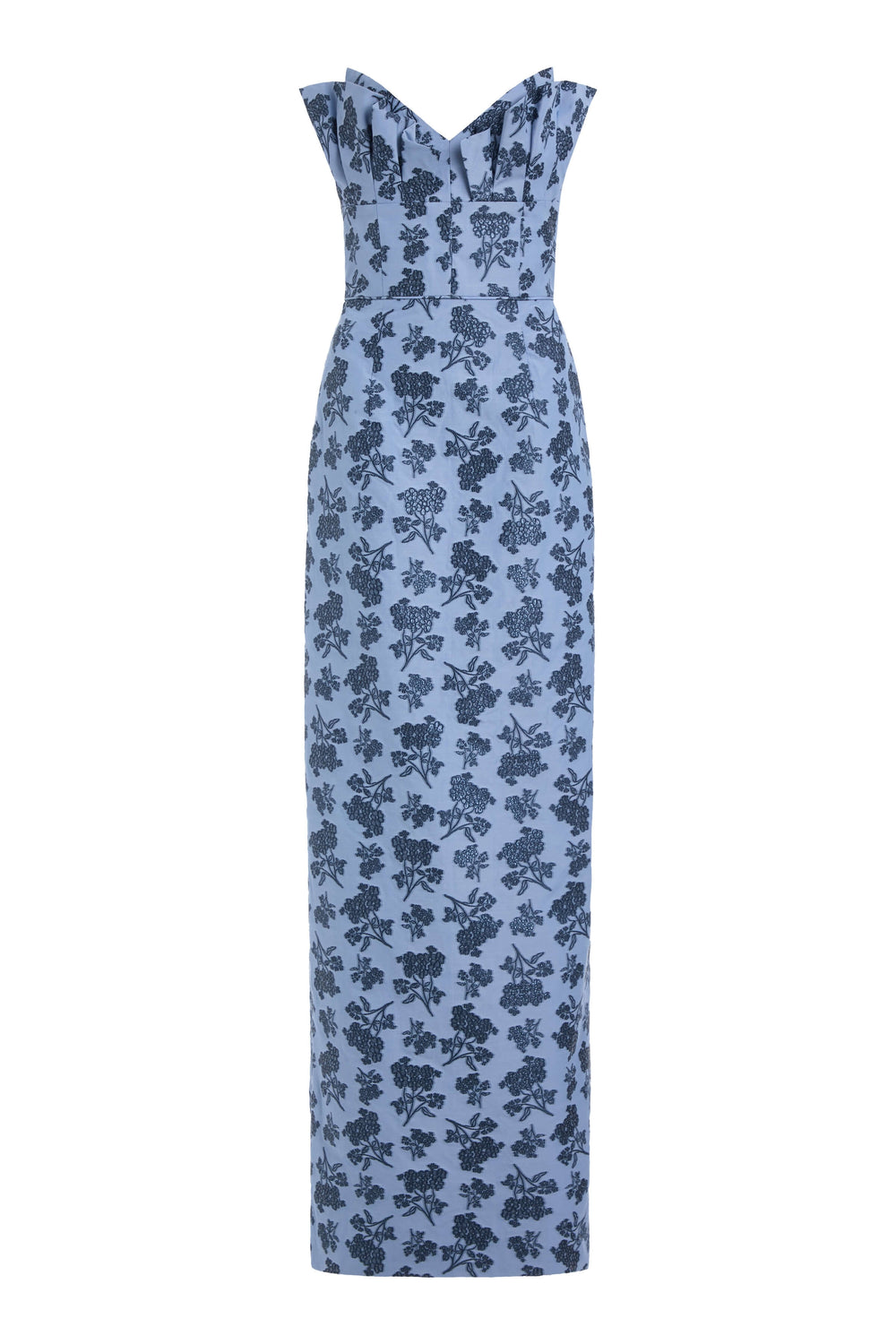 Rita Navy Bouquet Gown