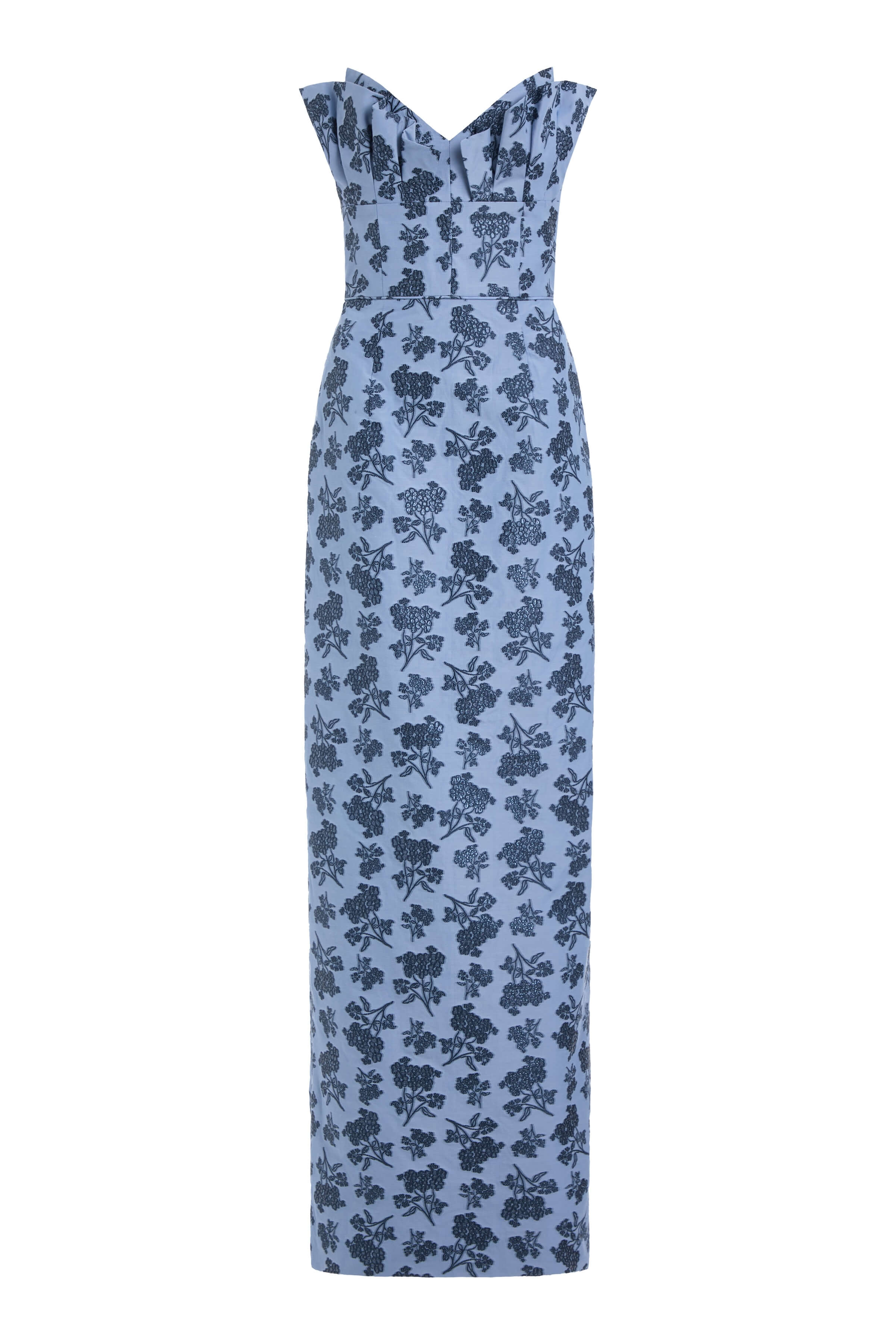 Rita Navy Bouquet Gown
