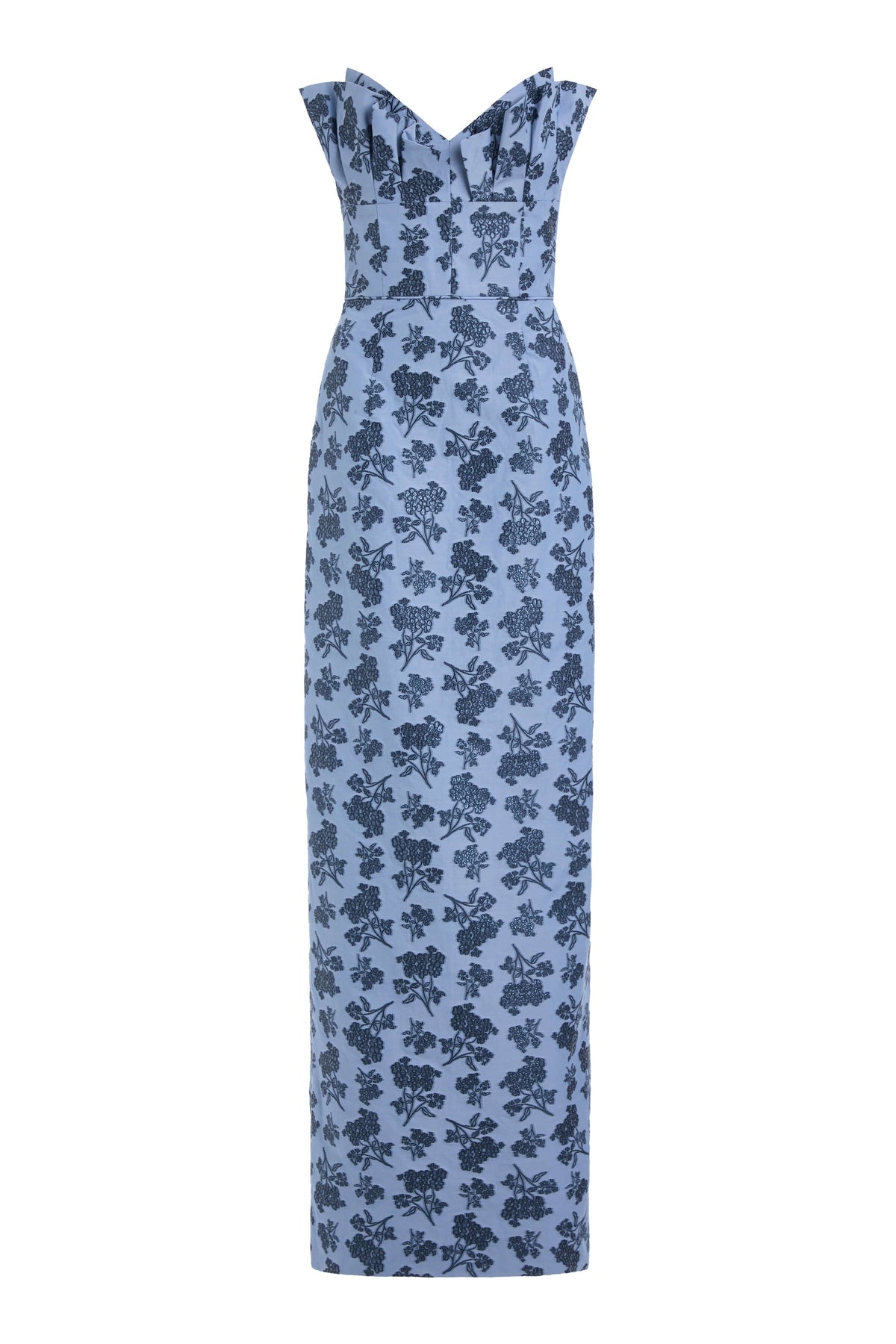 Rita Navy Bouquet Gown