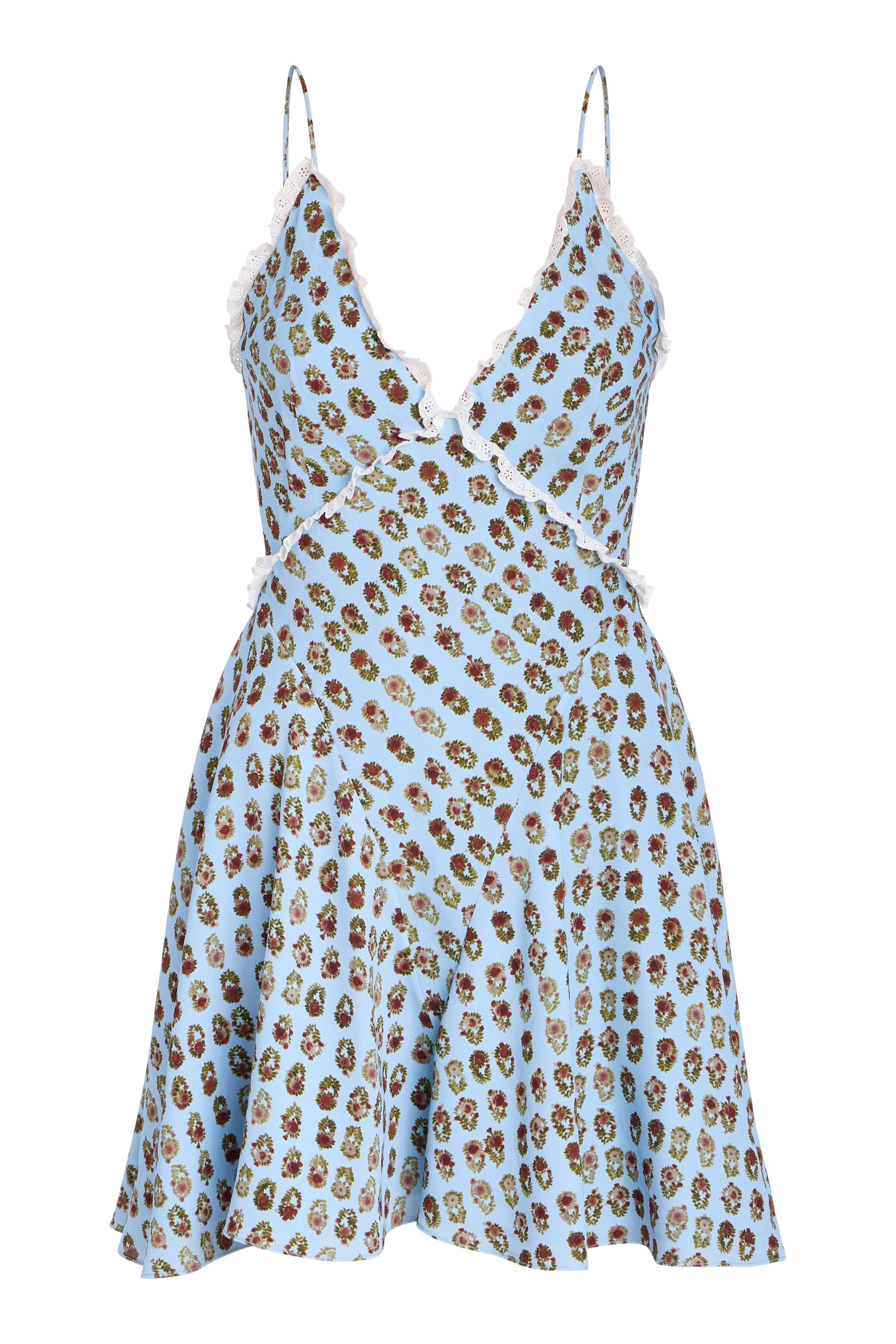 Aristea Sunflower Mini Dress