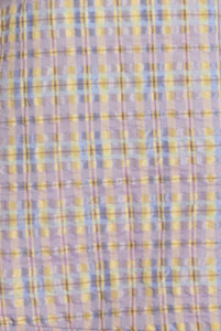 Ginger Pastel Plaid Midi Dress