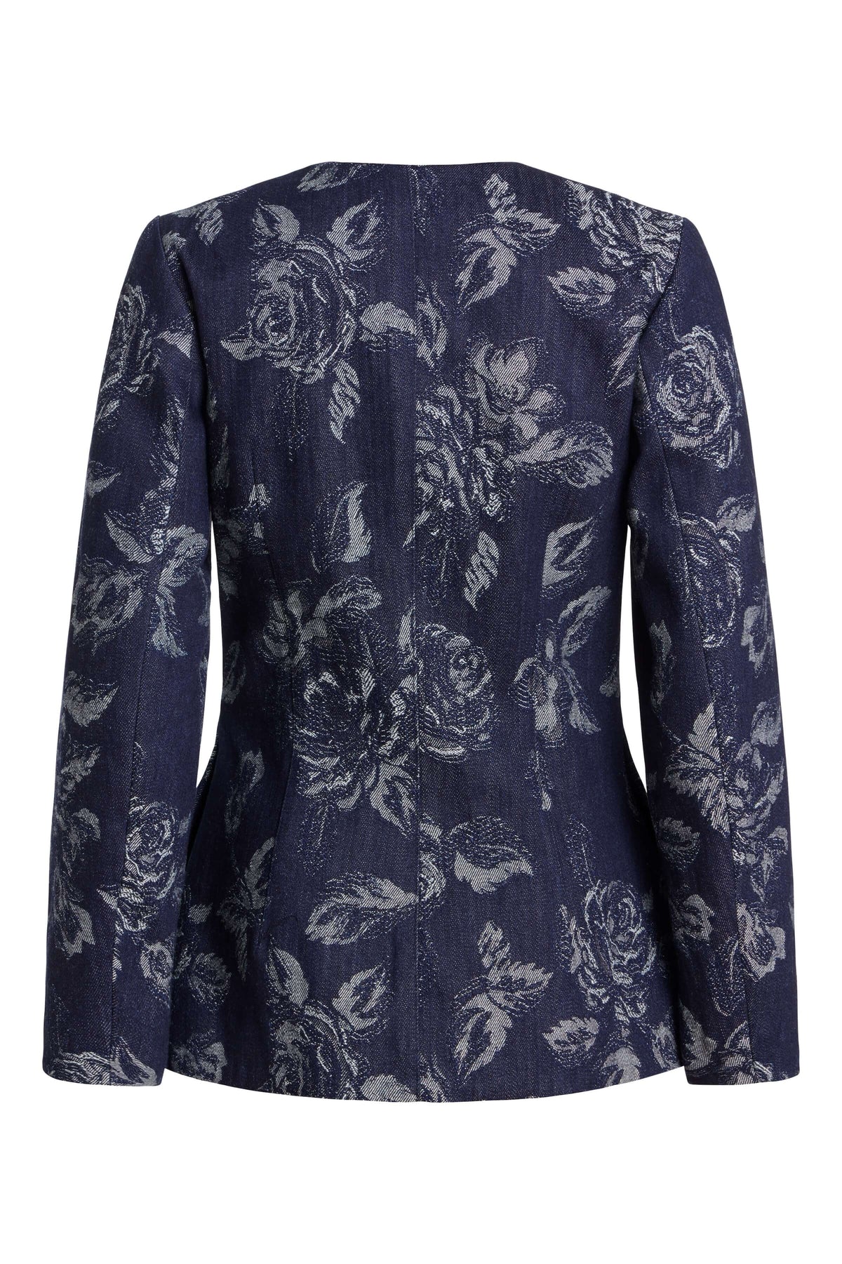 Savane Floral Denim Jacket Top