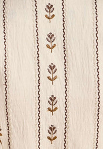 Suri Ivory Linen Skirt
