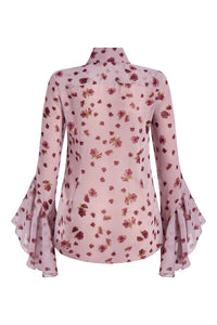 Wilma Dusty Rose Button Down