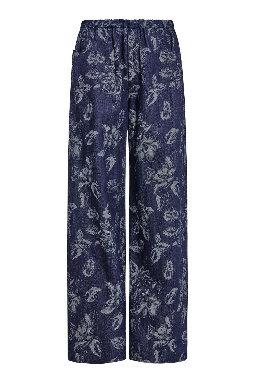 Ila Floral Denim Trousers