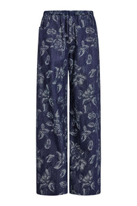 Ila Floral Denim Trousers