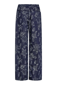 Ila Floral Denim Trousers