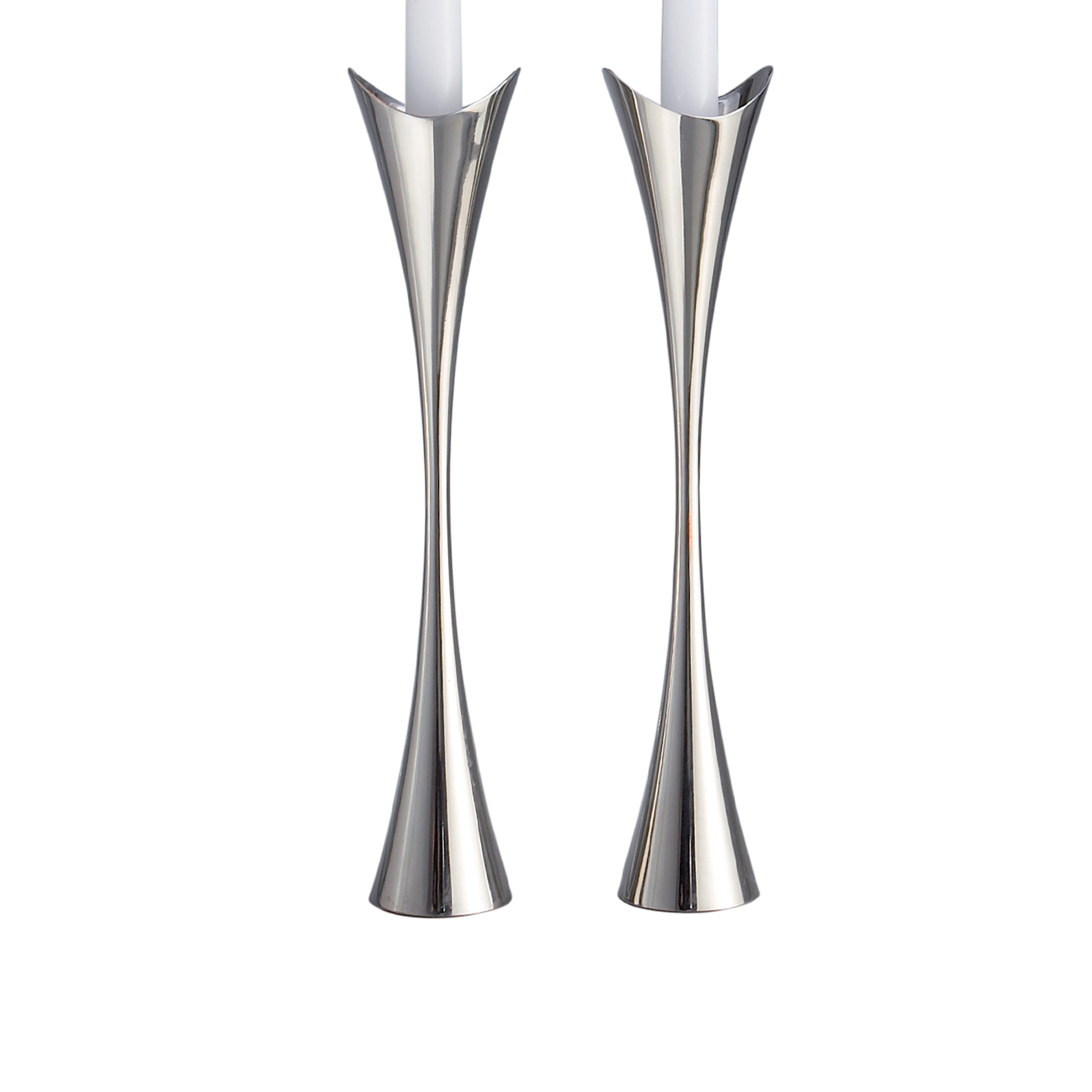 11" Curve Candlesticks