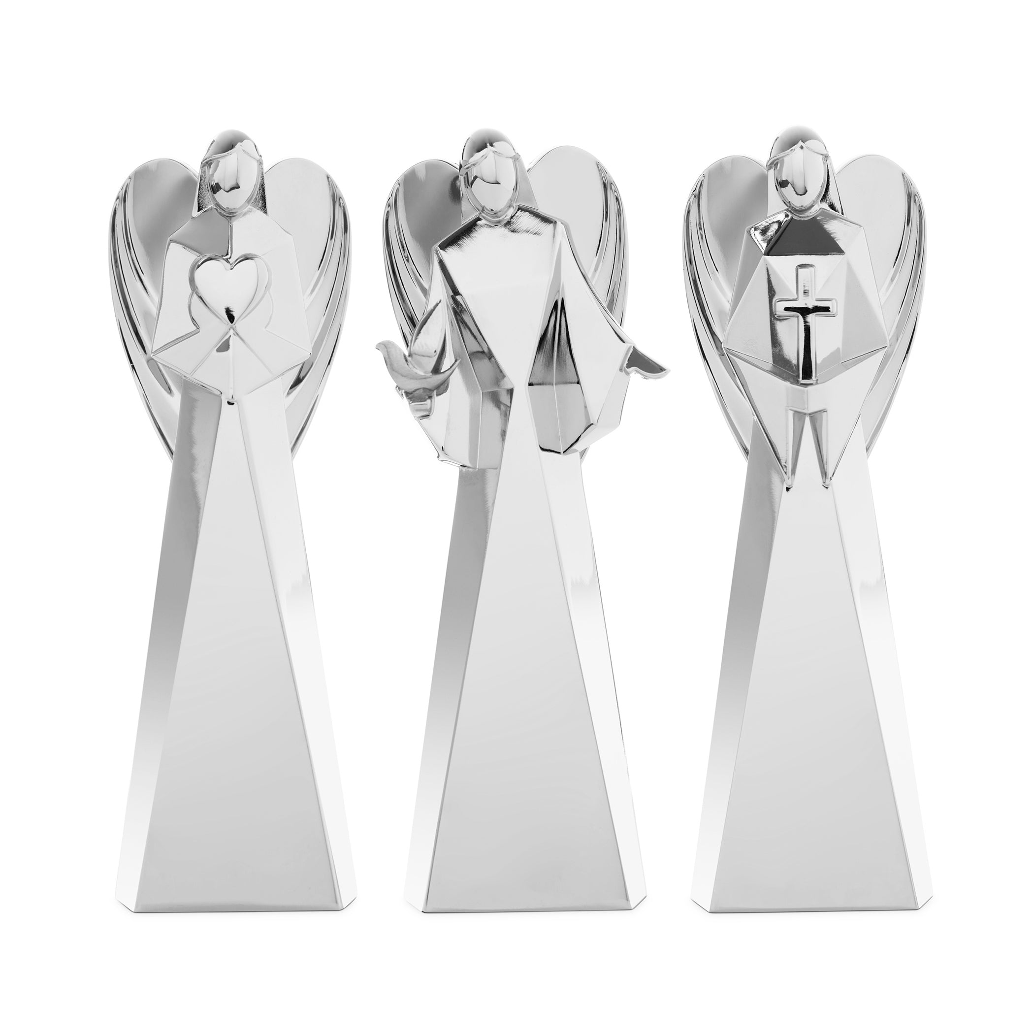 Faith, Peace & Love Angels, Set of 3
