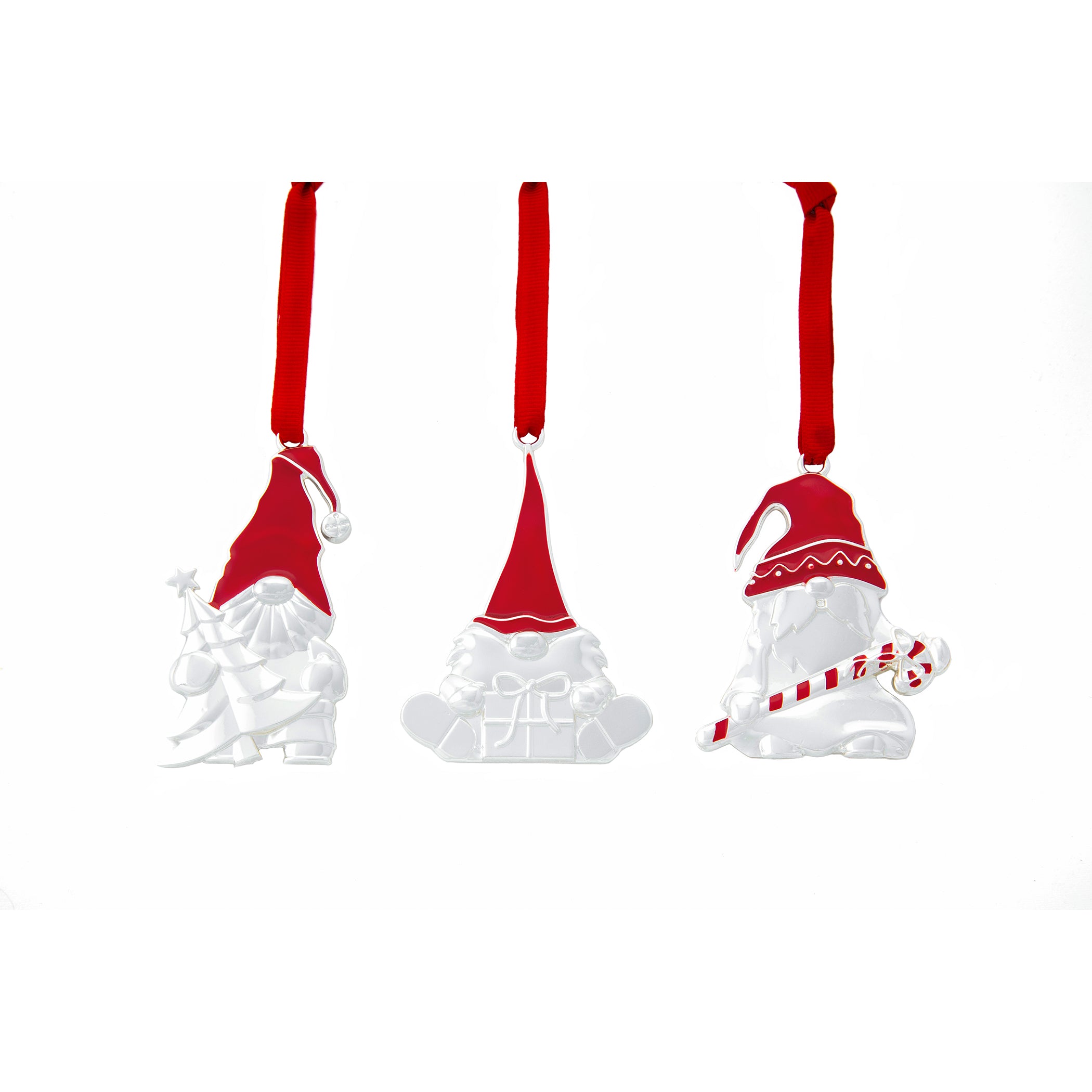 Mini Gnome Ornaments, Set of 3