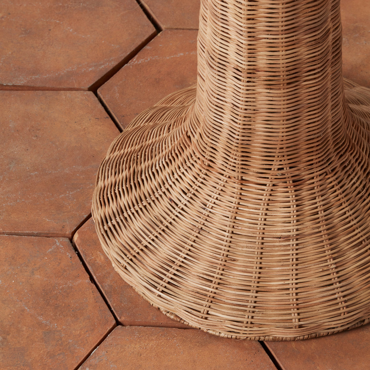 augusta floor lamp base close up