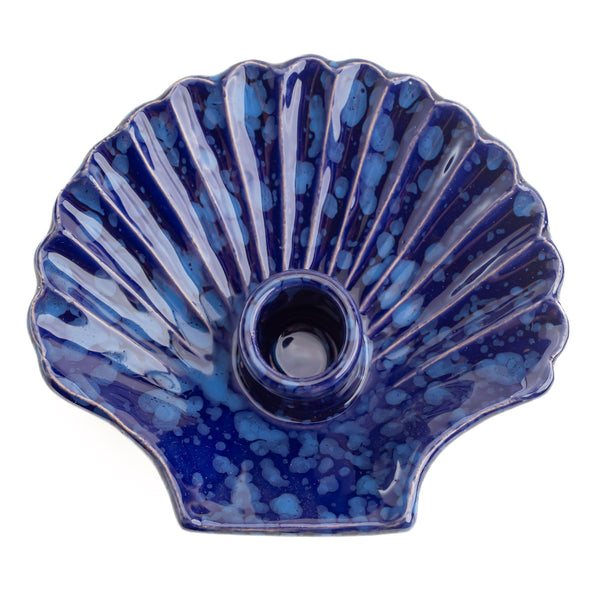 Concha Candle Tonal Blue | Over The Moon