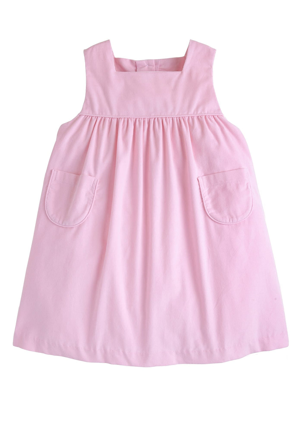 little english classic childrens clothing girls light pink corduroy jumper for fall