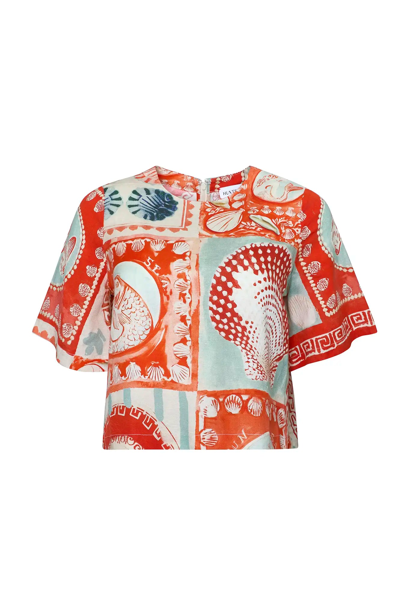 The Maeve Top in Lost at Sea print.