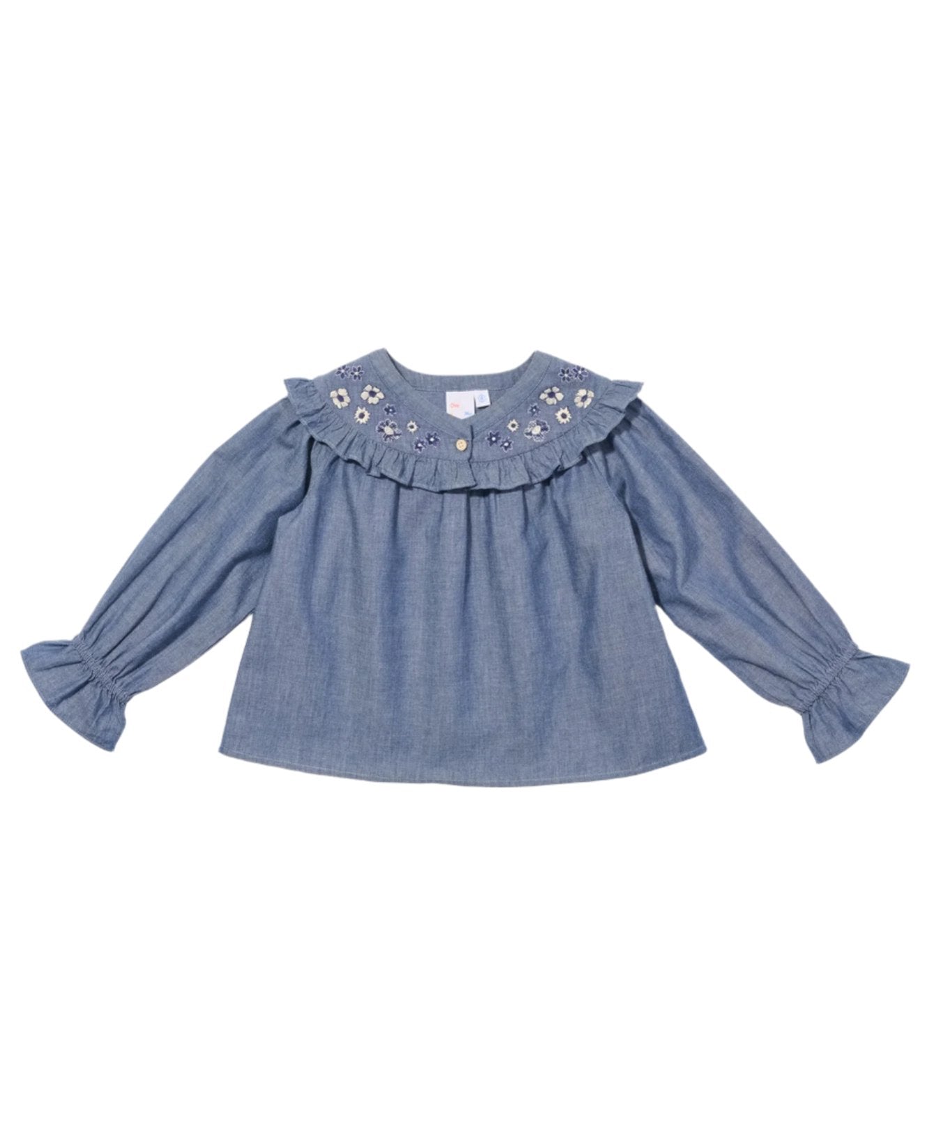 Maggie Blouse in Denim