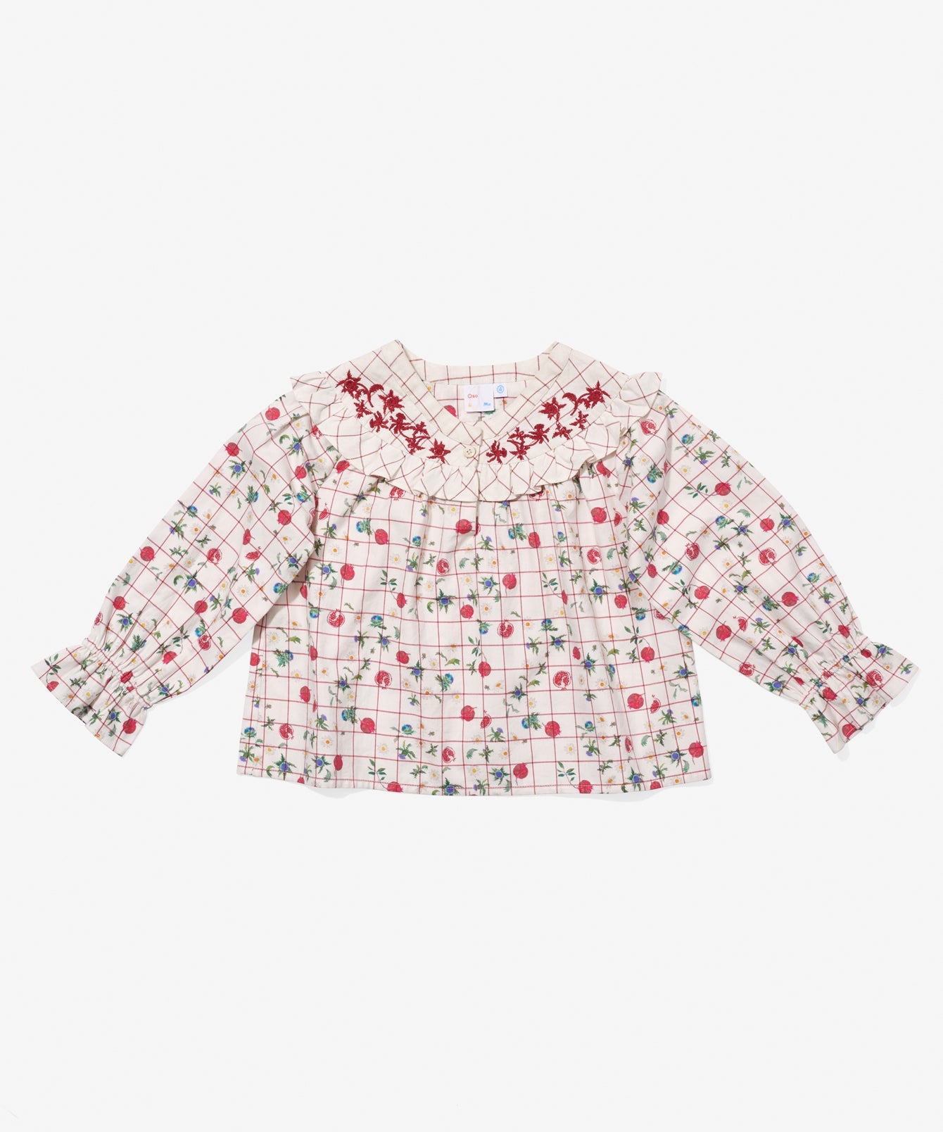 Maggie Blouse in Pomegranate Parade