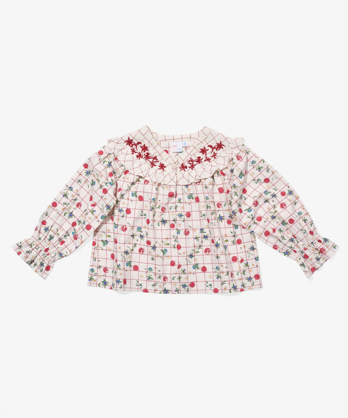 Maggie Blouse in Pomegranate Parade