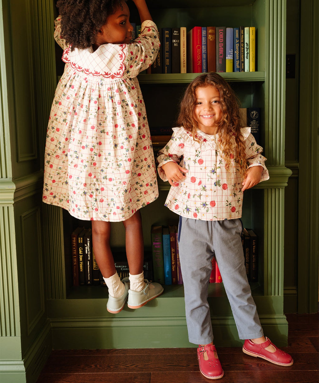 Maggie Blouse in Pomegranate Parade