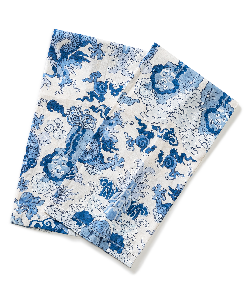 Matouk Schumacher Magic Mountain Guest Towels, Set of 2