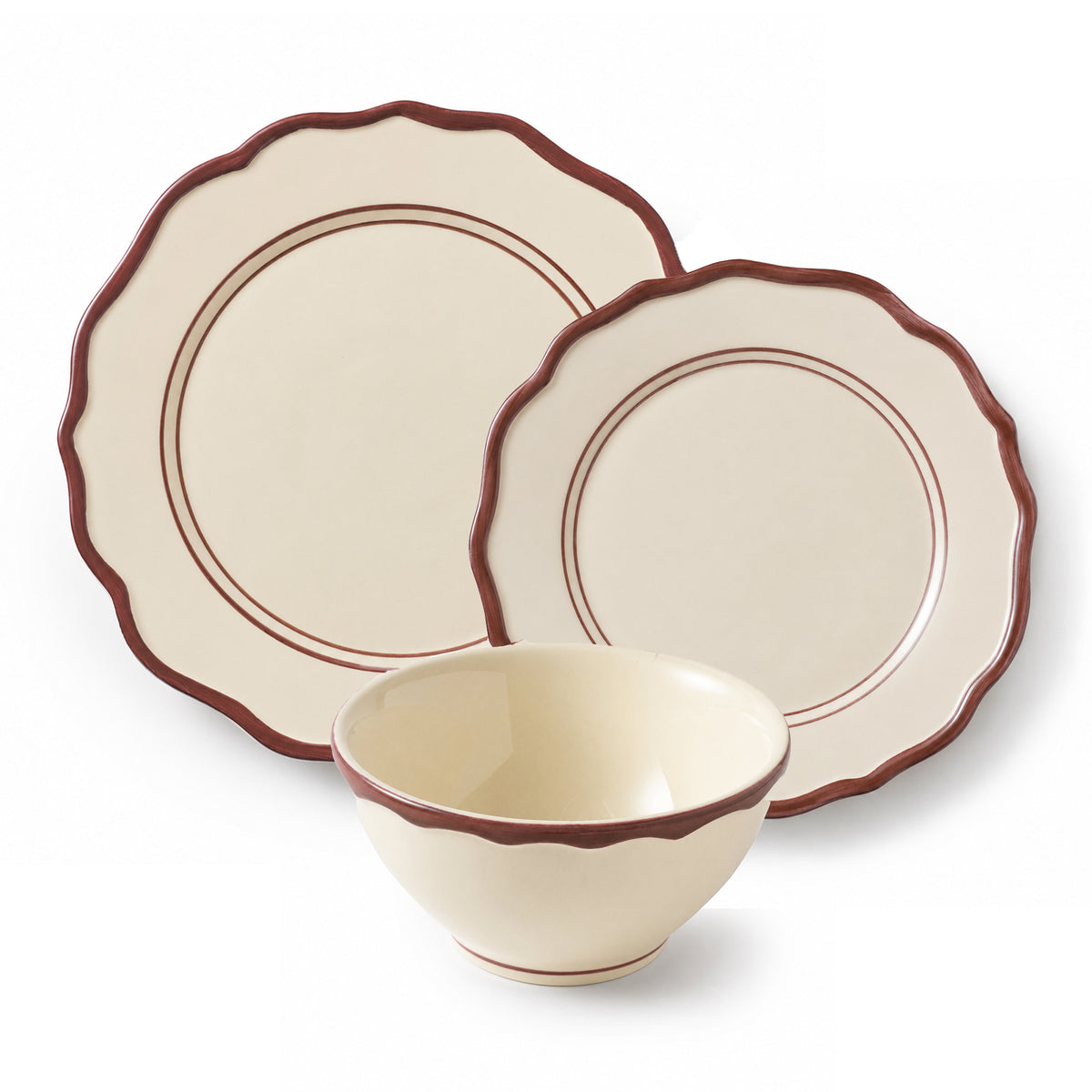 Darlene 12-Piece Set with Cereal Bowl
