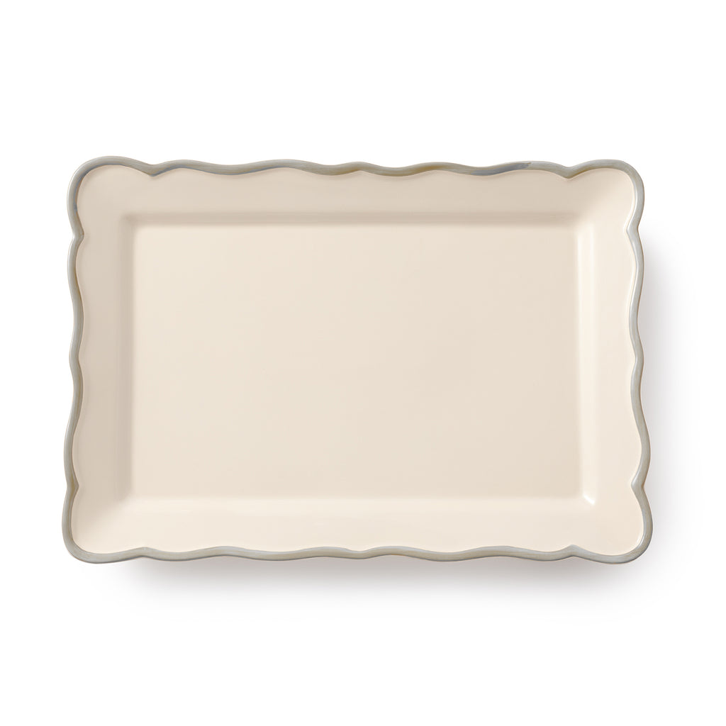 Sylvia Rectangular Platter 15.4" x 11"